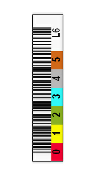 Tri-Optic 1700-0V bar code label