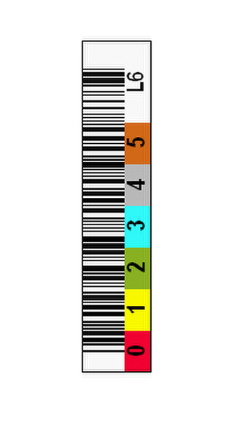 Tri-Optic 1700-0V2 bar code label