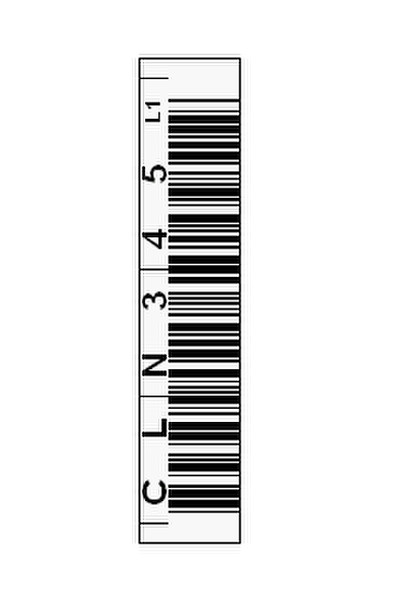 Tri-Optic 1700-CN bar code label