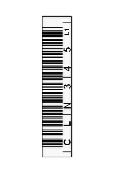 Tri-Optic 1700-CNAB Barcode Label