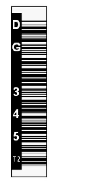 Tri-Optic 1700-DGT2 bar code label