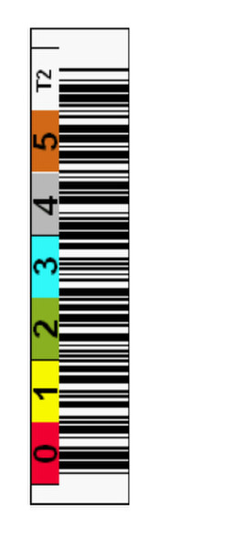 Tri-Optic 1700-TH2 bar code label