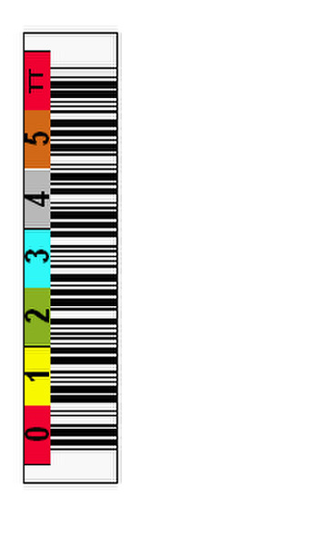 Tri-Optic 1700-THT bar code label