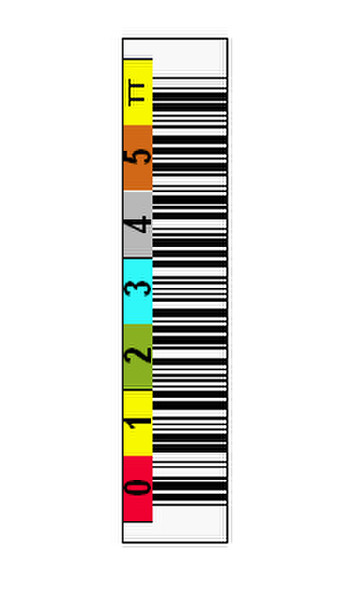 Tri-Optic 1700-THTS bar code label