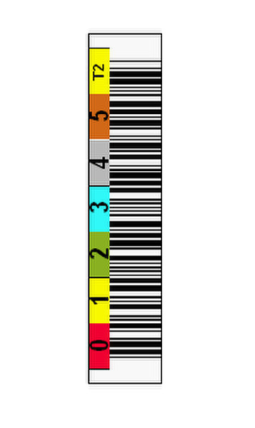 Tri-Optic 1700-THV2 Barcode Label