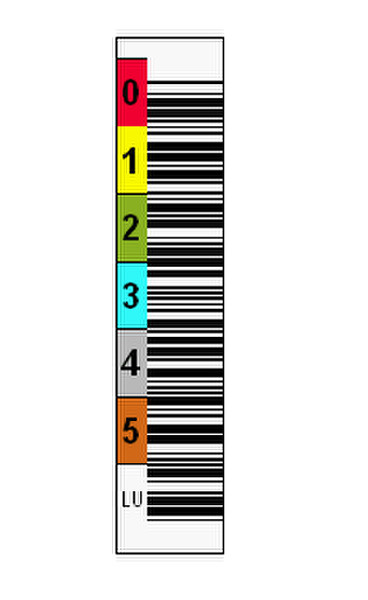 Tri-Optic 1700-V4LU bar code label