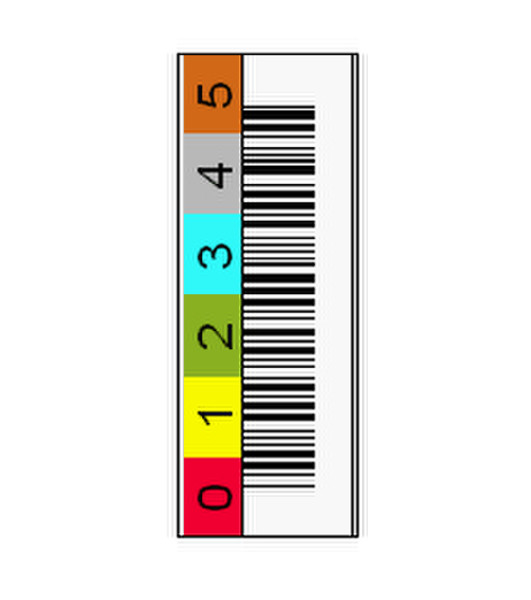 Tri-Optic 1701-01 bar code label
