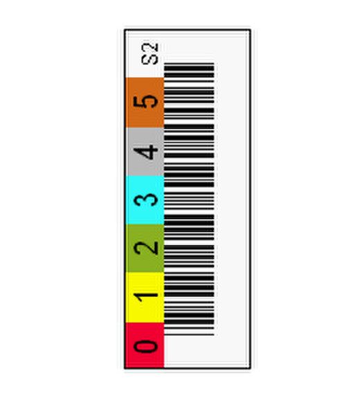 Tri-Optic 1701-S2 bar code label