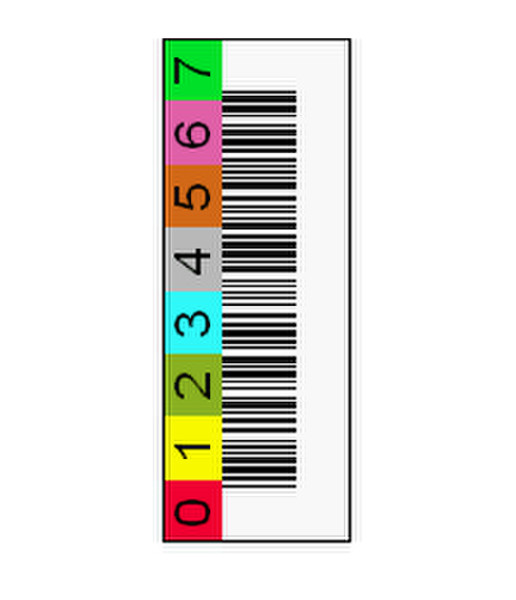 Tri-Optic 1702-01 bar code label