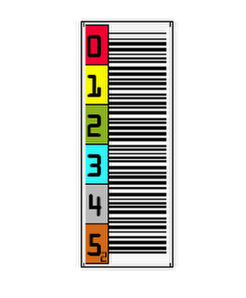 Tri-Optic 1703-02 bar code label