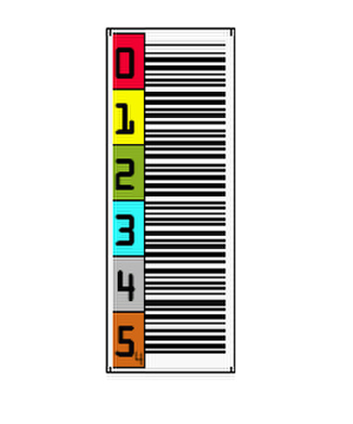 Tri-Optic 1703-04 Barcode Label