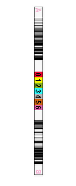 Tri-Optic 1801-47PA штриховая этикетка