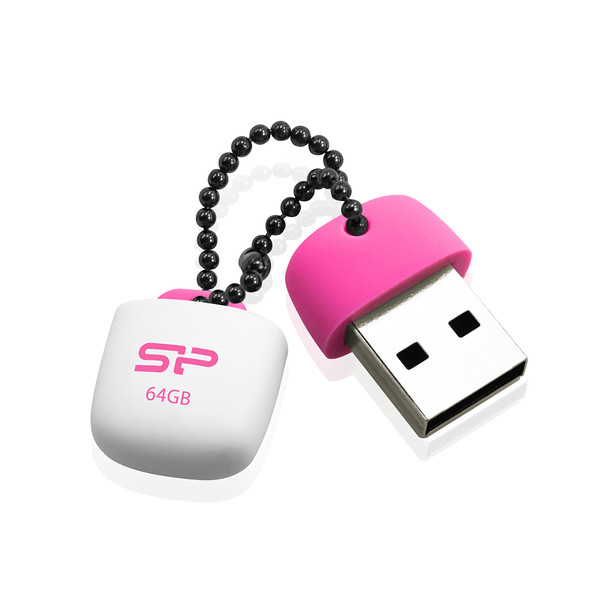 Silicon Power Touch T07 16GB USB 2.0 Pink,White USB flash drive