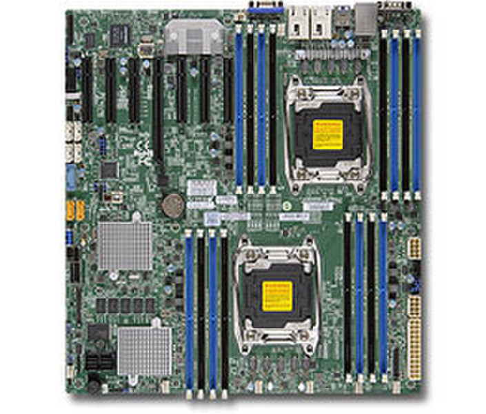 Supermicro X10DRH-C Intel C612 LGA 2011 (Socket R) Расширенный ATX материнская плата для сервера/рабочей станции