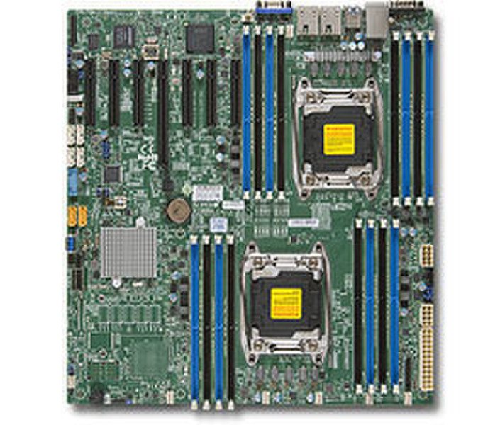 Supermicro X10DRH-I Intel C612 Socket R (LGA 2011) Erweitertes ATX Server-/Workstation-Motherboard