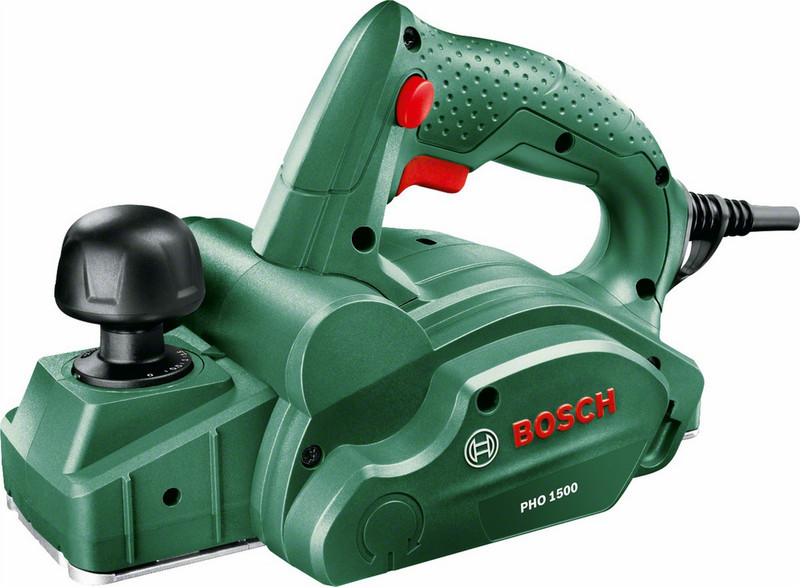 Bosch PHO 1500 550Вт 19500об/мин Черный, Зеленый power planer