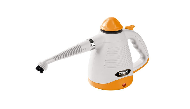 Defort DSC-900-F Portable steam cleaner 0.43L 1000W Orange,White