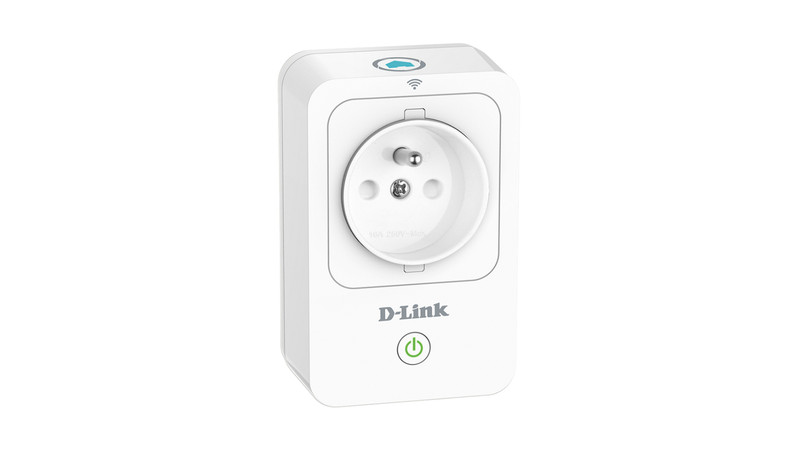 D-Link Prise intelligente Тип E Тип E Белый адаптер сетевой вилки