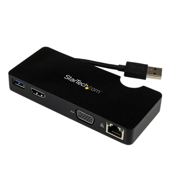 StarTech.com USB3SMDOCKHV док-станция для ноутбука