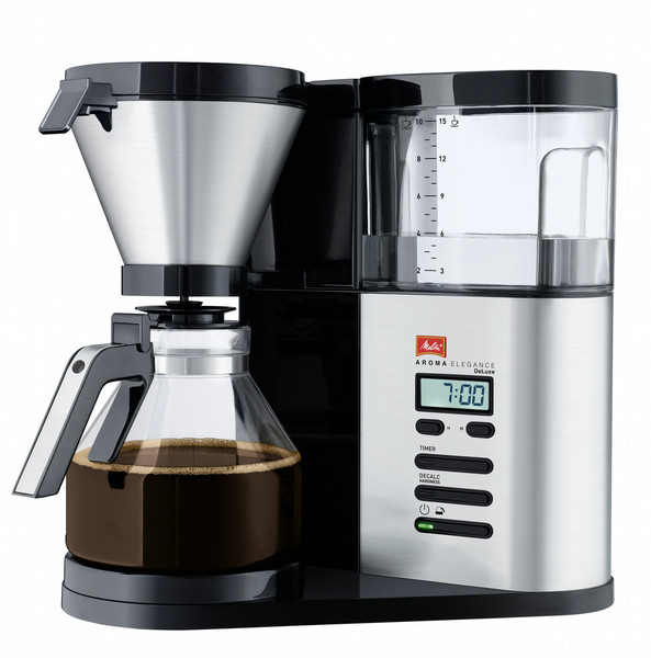 Melitta Aroma Elegance Deluxe Drip coffee maker 1.25L 15cups Stainless steel