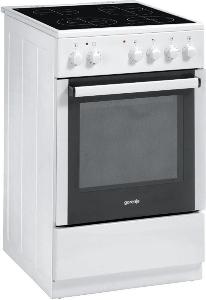 Gorenje EC57126AW Freestanding Ceramic hob A White