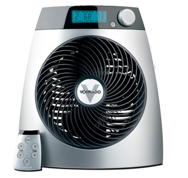 Vornado iControl Для помещений 2100Вт Черный, Cеребряный Fan electric space heater