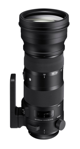 Sigma 150-600mm F5-6.3 S DG OS HSM SLR Telephoto lens Schwarz