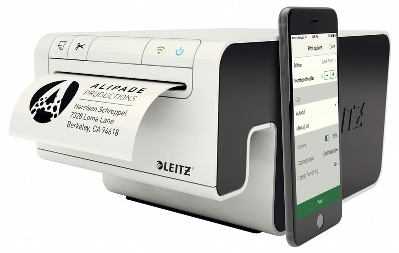 Leitz Icon 300 x 600dpi Белый устройство печати этикеток/СD-дисков