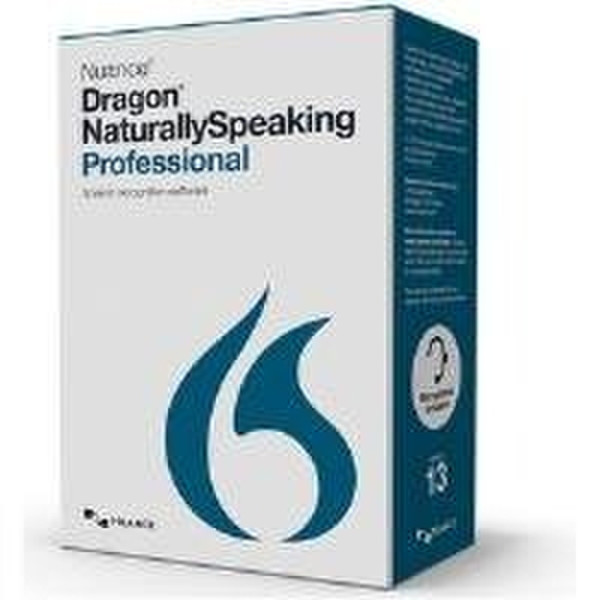 Nuance Dragon NaturallySpeaking A289X-LD7-13.0 voice recognition software