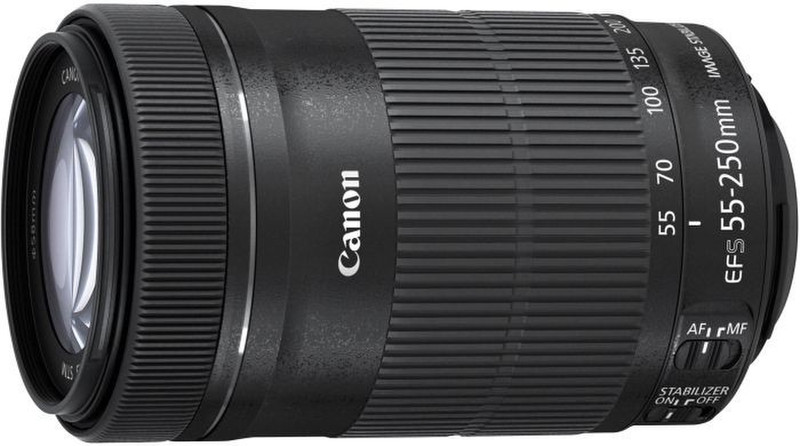 Canon EF-S 55-250mm f/4.0-5.6 IS STM + ET-63 + Lens Cloth SLR Standard lens Schwarz