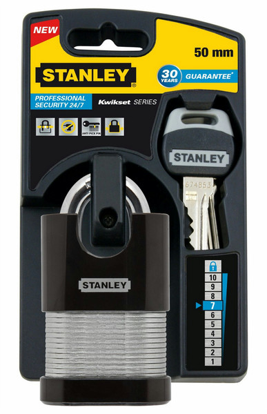 Stanley 81030363501 1шт навесной замок