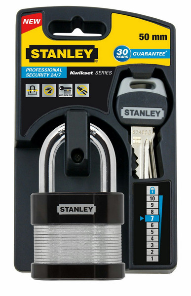 Stanley 81031363501 1шт навесной замок