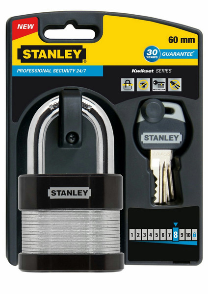 Stanley 81032363501 1шт навесной замок