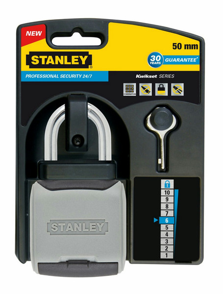 Stanley 81040361501 1шт навесной замок