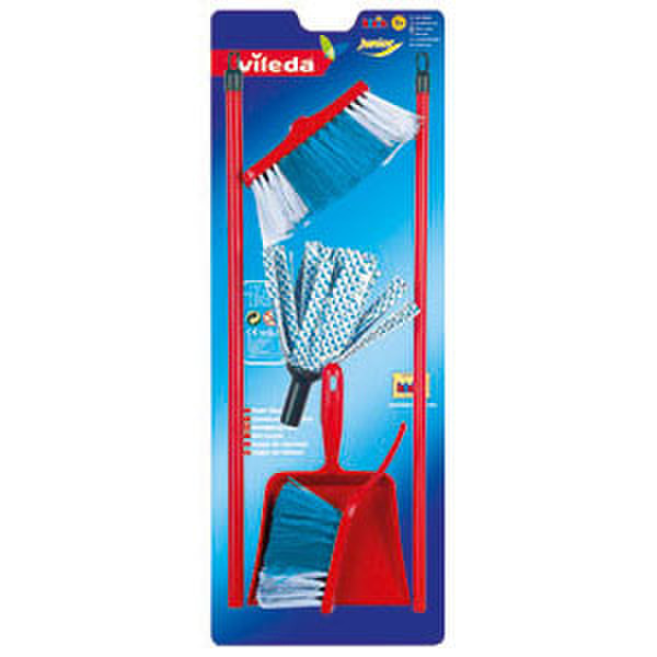 Theo Klein Vileda cloth mop with brush and pan set
