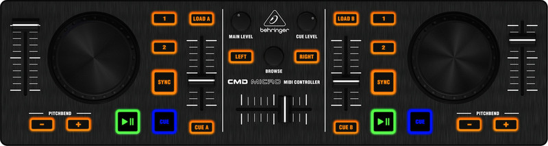 Behringer CMD MICRO DJ контроллер