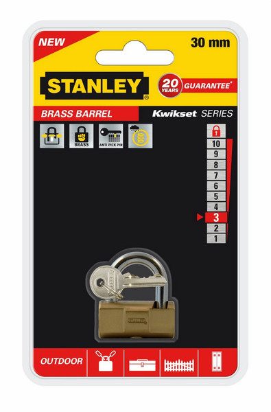 Stanley 81120371401 1шт навесной замок