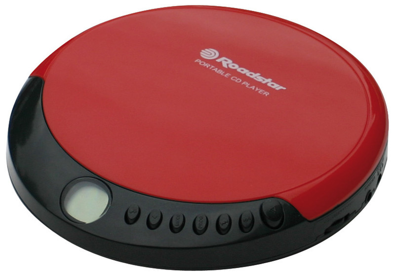 Roadstar PCD-435CD Portable CD player Rot