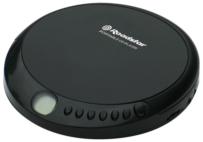 Roadstar PCD-435CD Portable CD player Black