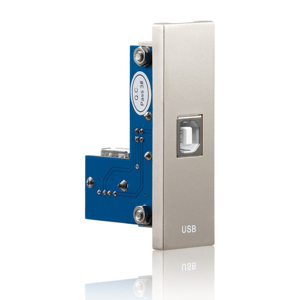 PureLink ID-WP-MOD-USB Metallisch Schalterplatte & Steckdosenabdeckung