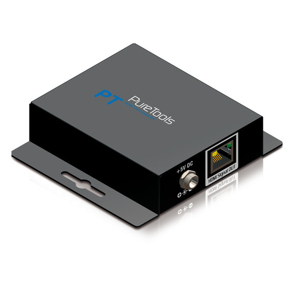 PureLink PT-E-HD05R AV receiver Black AV extender