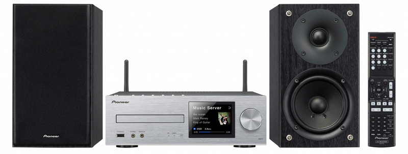 Pioneer X-HM72-S Micro set 100W Silver home audio set
