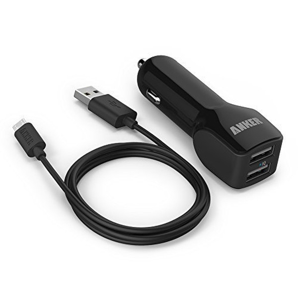 Anker AK-71AN2452CSS-BMA Auto Black mobile device charger