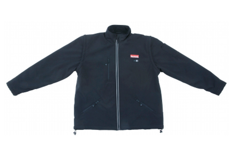 Makita CJ100DZL Jacket L Polyester Black men's outerwear