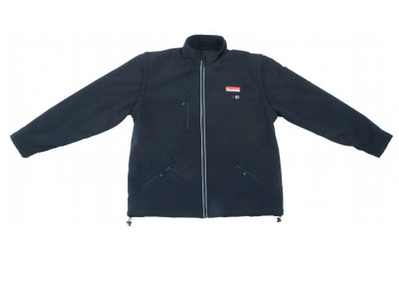 Makita CJ100DZXL Jacket XL Polyester Black men's outerwear