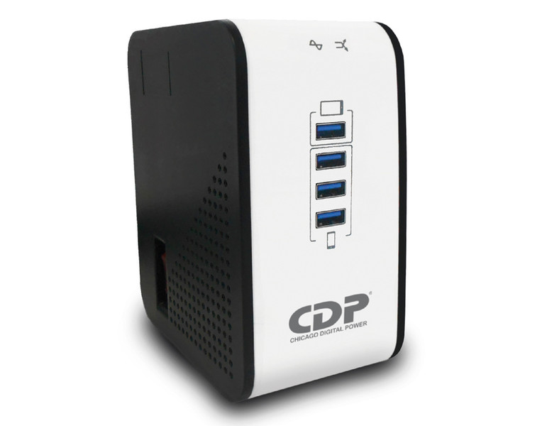 CDP R2CU-AVR1008 8AC outlet(s) 120-220V Black,White voltage regulator