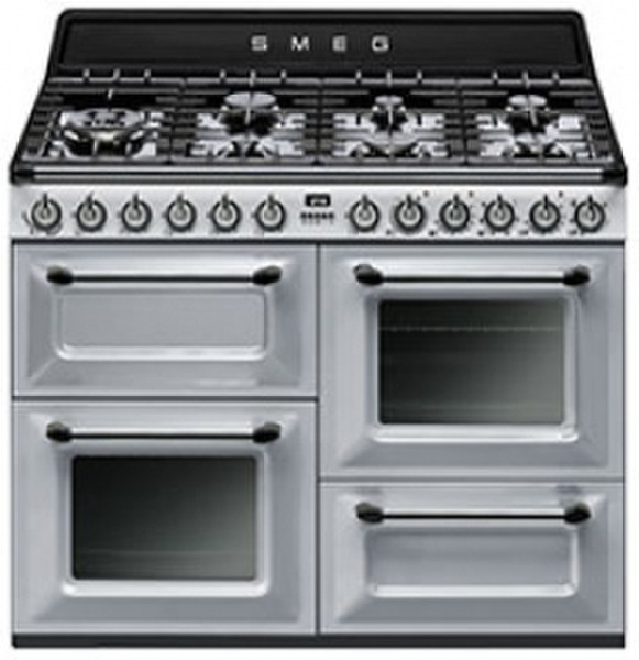 Smeg TR4110S1 Отдельностоящий Gas hob A Нержавеющая сталь кухонная плита