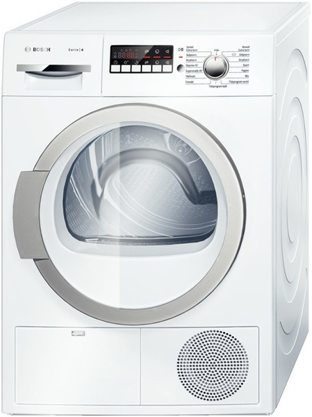 Bosch WTB86298SN freestanding Front-load 8kg B White tumble dryer