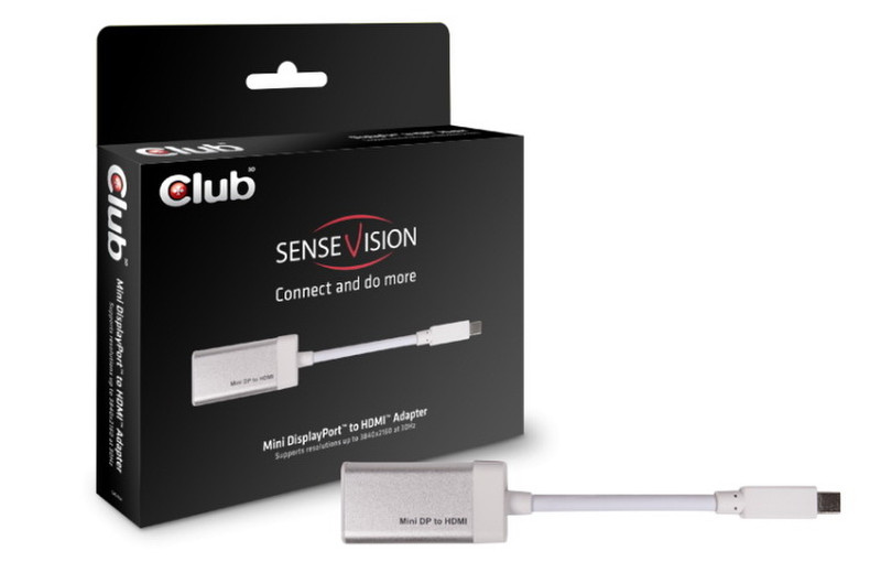 CLUB3D Mini DisplayPort to HDMI 4K Adapter Cable