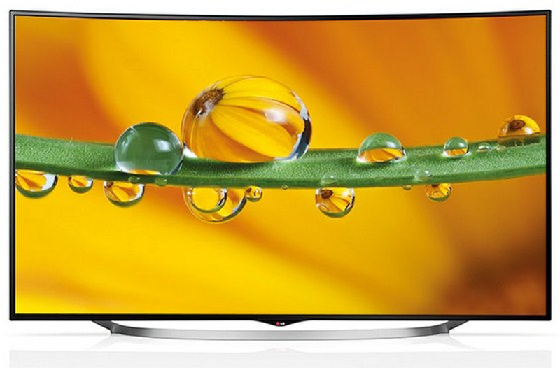 LG 55UC970V 55Zoll 4K Ultra HD 3D Smart-TV WLAN Schwarz, Grau LED-Fernseher